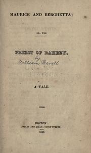 Cover of: Maurice and Berghetta by William Parnell, William Parnell