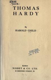 Thomas Hardy by Harold Hannyngton Child