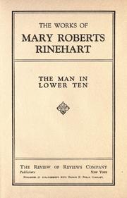 Cover of: The man in lower ten by Mary Roberts Rinehart