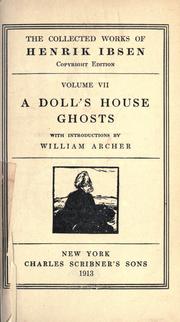 Cover of: Collected works: [Entirely rev. and ed. by William Archer]
