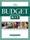 Cover of: The Budget Kit 