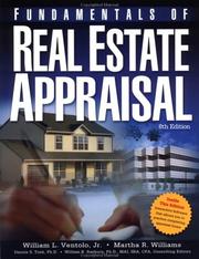 Cover of: Fundamentals of real estate appraisal by Joe Ventolo Jr.