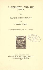 Cover of: A fellowe and his wife by Blanche Willis Howard