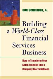 Cover of: Building a World Class Financial Services Business