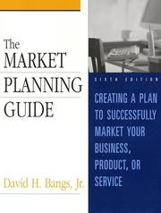 The market planning guide by David H. Bangs