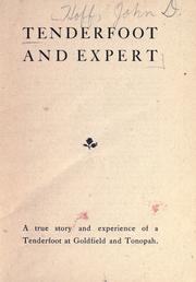 Tenderfoot and expert by John D. Hoff