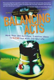 Cover of: Balancing Acts