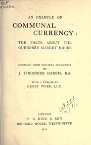 Cover of: An example of communal currency by Joseph Theodore Harris