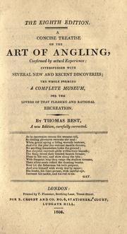 Cover of: A concise treatise on the art of angling by Thomas Best, Thomas Best