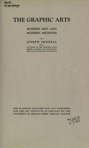 Cover of: The graphic arts by Joseph Pennell