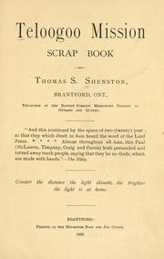 Teloogoo mission scrap book by Thomas S. (Thomas Strahan) Shenston