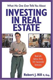 Cover of: What No One Ever Tells You About Investing in Real Estate