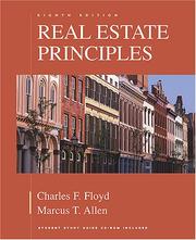 Cover of: Real estate principles by Charles F. Floyd