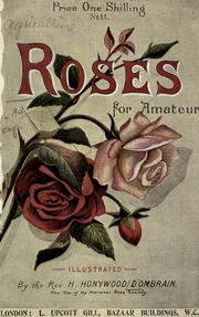 Cover of: Roses for amateurs by H. Honywood D'Ombrain