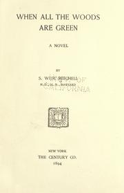 Cover of: When all the woods are green: a novel