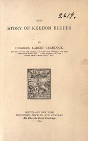 Cover of: The story of Keedon bluffs by Mary Noailles Murfree