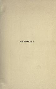 Cover of: Memories of life at Oxford and experiences in Italy, Greece, Turkey, Germany, Spain, and elsewhere by Meyrick, Frederick