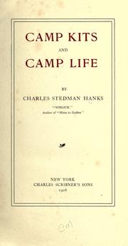 Cover of: Camp kits and camp life
