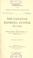 Cover of: The Canadian banking system, 1817-1890