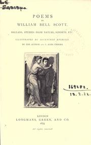 Cover of: Poems, ballads, studies from nature, sonnets, etc. illustrated by 17 etchings by the author and L. Alma Tadema.