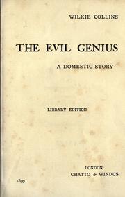 Cover of: The evil genius by Wilkie Collins