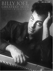 Cover of: Billy Joel - Greatest Hits, Volumes 1 and 2 (356299)