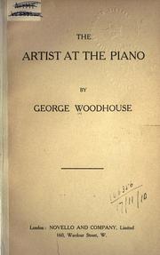 Cover of: The artist at the piano.