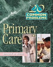 Cover of: 20 Common Problems in Primary Care