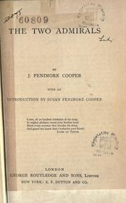 Cover of: The two admirals. by James Fenimore Cooper