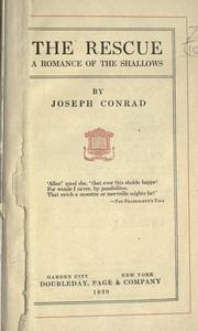 Cover of: The rescue by Joseph Conrad