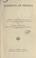 Cover of: Elements of physics.