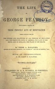 Cover of: The Life of George Peabody by Phebe A. Hanaford