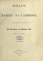 Cover of: Rollo's journey to Cambridge. by John Tyler Wheelwright