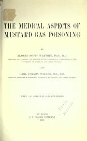 Cover of: The medical aspects of mustard gas poisoning.