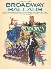 Cover of: Broadway Ballads (Broadway