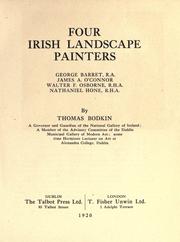 Four Irish landscape painters by Thomas Bodkin, Richard B. Finnegan, James L. Wiles