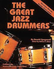 Cover of: The Great Jazz Drummers (The Modern Drummer Library) by Ronald Spagnardi