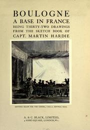 Cover of: Boulogne by Martin Hardie