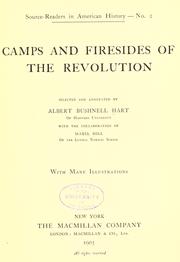 Cover of: Camps and firesides of the revolution