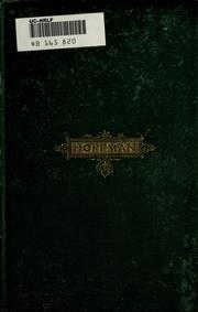 Cover of: The poems of Charles Fenno Hoffman