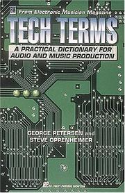 Tech terms by George Petersen, Steve Oppenheimer