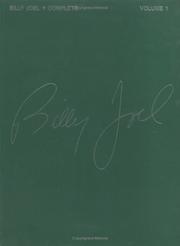 Cover of: Billy Joel Complete - Volume 1