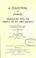 Cover of: A collection of hymns translated into the dialect of the Cree Indians of "Western Hudson Bay", Northern Manitoba and Saskatchewan