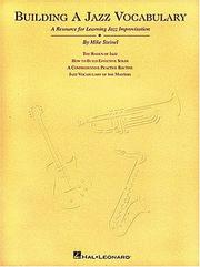 Cover of: Building a Jazz Vocabulary | Mike Steinel
