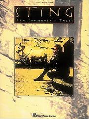 Cover of: Sting - Ten Summoner's Tales by Sting, Sting