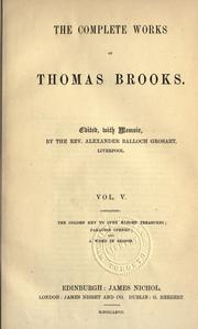 Cover of: The complete works of Thomas Brooks