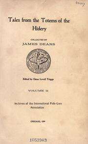 Cover of: Tales from the totems of the Hidery by James Deans