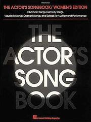 Cover of: The Actor's Songbook: Women's Edition (Piano Vocal Series)