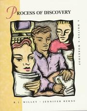 Cover of: Process of Discovery by R. J. Willey, Jennifer I Berne