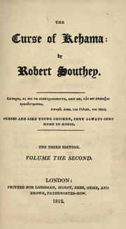 Cover of: The curse of Kehama by Robert Southey